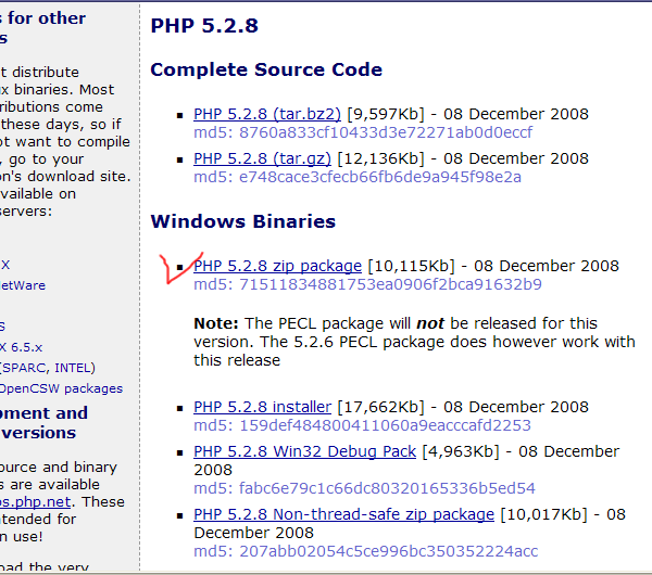 Сайт www.php.net